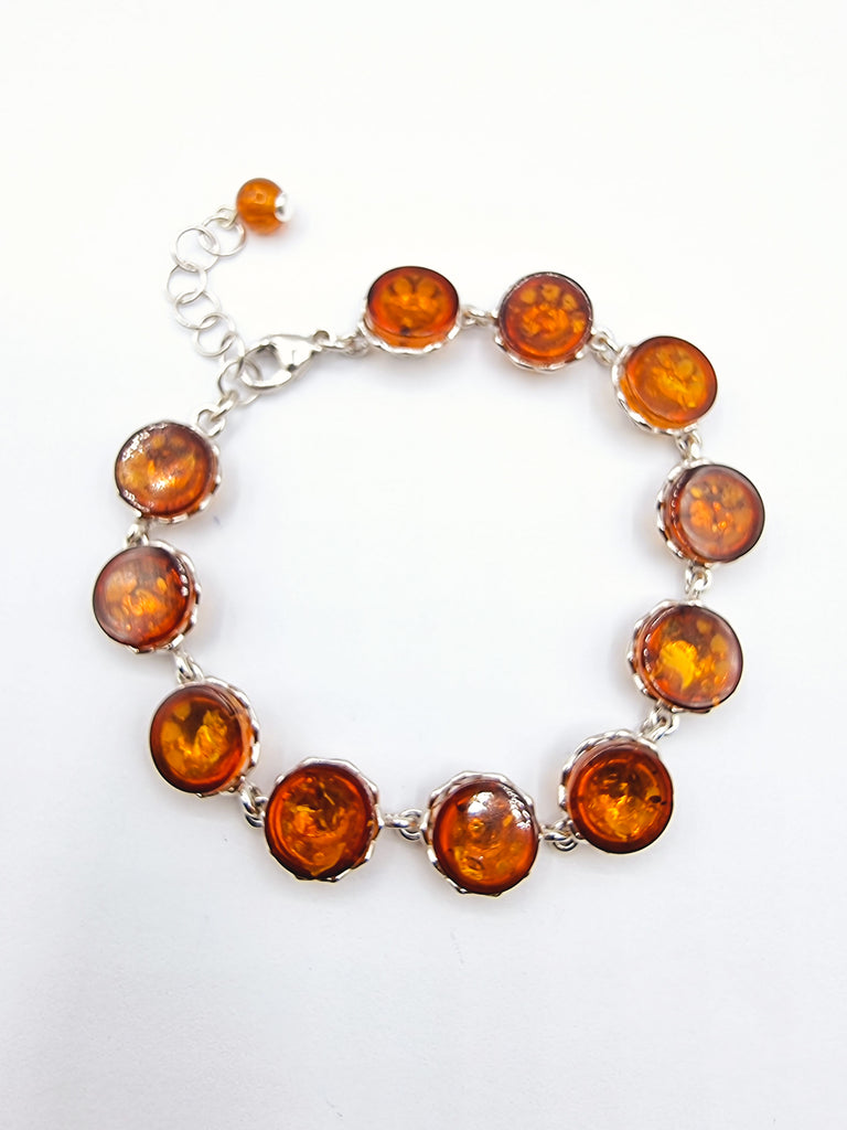 Multicoloured, Baltic Sea amber bracelet - BalticBuy - Amber Jewelry,  Souvenirs, Business Gifts